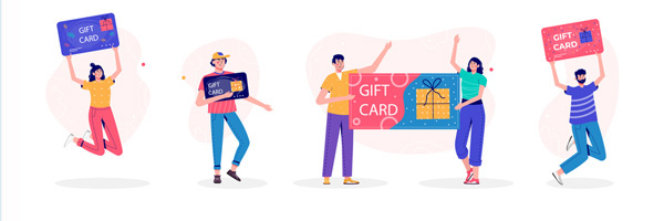 gift card illustration