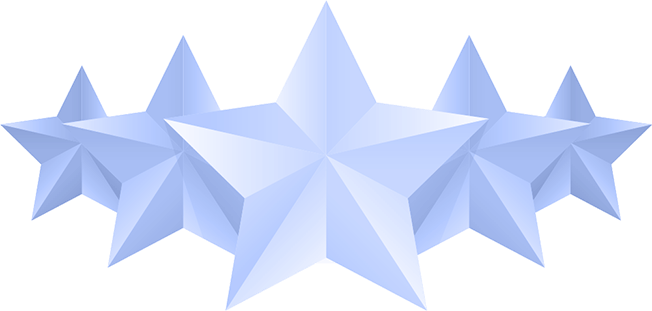 Illustration of 5 stars